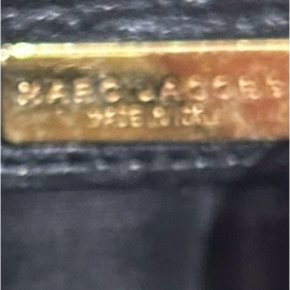 Marc Jacobs Black premium leather wallet Gold buckle & zipper multi compartments - Picture 7 of 7